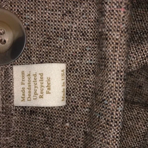 NEW NWT Christy Dawn The Marlow Trench Tobacco Specks Jacket Coat - Picture 10 of 10